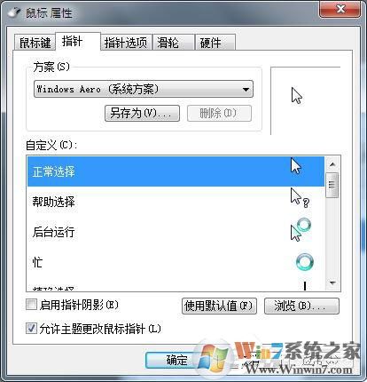 Win7鼠標(biāo)設(shè)置在哪里？Win7如何設(shè)置鼠標(biāo)