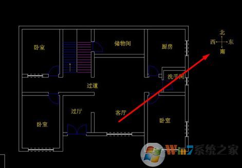 圖紙看方向怎么看？圖紙看方向的操作方法