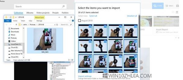 在windows 10操作系統(tǒng)中因為已經(jīng)沒有windows 照片庫，所以當(dāng)我們在win10系統(tǒng)中導(dǎo)入照片之后就無法看到照片的一些信息以及照片拍攝時間。今天winwin7小編將給大家分享介紹下載win10系統(tǒng)中給照片添加時間戳的詳細(xì)操作方法。  win10系統(tǒng)照片添加時間信息的方法：  1、右鍵單擊桌面，選擇“新建”，然后選擇“快捷方式”； 2、然后快捷方式要求位置，復(fù)制粘貼下一行 -%SystemRoot%\system32\rundll32.exe "%SystemDrive%\Program Files\Windows Photo Viewer\photoAcq.dll",PhotoAndVideoAcquire 3、單擊“下一步”按鈕。 為快捷方式添加適當(dāng)?shù)拿Q，使用日期時間導(dǎo)入圖片，然后保存。 如果您經(jīng)常使用它，您也可以將其固定到開始菜單或任務(wù)以便快速訪問； 4、連接相機(jī)，然后雙擊以啟動導(dǎo)入器。 它會自動檢測您的相機(jī)，并要求您選擇它。 選擇并導(dǎo)入； Win10系統(tǒng)如何在照片中添加日期時間戳 5、在實際導(dǎo)入之前，您可以預(yù)先配置功能； 6、為所有照片添加標(biāo)簽； 7、擊高級選項，您可以配置圖像的保存位置，保存視頻的位置，文件夾名稱可以添加日期和名稱，文件名可以包括日期時間和名稱附加在一起； 8、此外，您可以選擇從相機(jī)中刪除文件，導(dǎo)入完成后打開文件瀏覽器，以及導(dǎo)入時旋轉(zhuǎn)圖片； 9、在導(dǎo)入圖像和視頻之前，您可以看到兩者的預(yù)覽。 您可以通過取消選中旁邊的框來選擇跳過一些導(dǎo)入。 該軟件還允許您以組的形式查看照片，這些照片按日期分組。 最后，您可以選擇僅導(dǎo)入新的以跳過重復(fù)文件導(dǎo)入； 10、雖然Windows 10上的Photos App提供了一個現(xiàn)代化的界面，并且可能是一種更好的查看圖像的方式，但它相當(dāng)慢，并且沒有任何導(dǎo)入選項。 