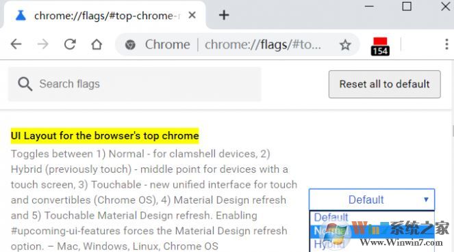 新版Chrome標(biāo)簽欄模糊怎么辦？新版Chrome設(shè)置經(jīng)典界面的方法
