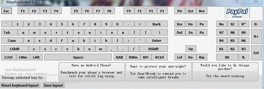 mapkeyboard怎么用？教你使用mapkeyboard修改鍵盤鍵位方法