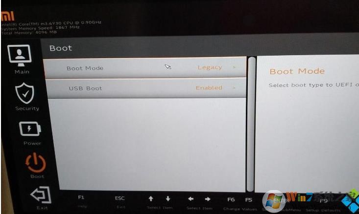 小米筆記本裝Win7 BIOS設置+U盤啟動教程