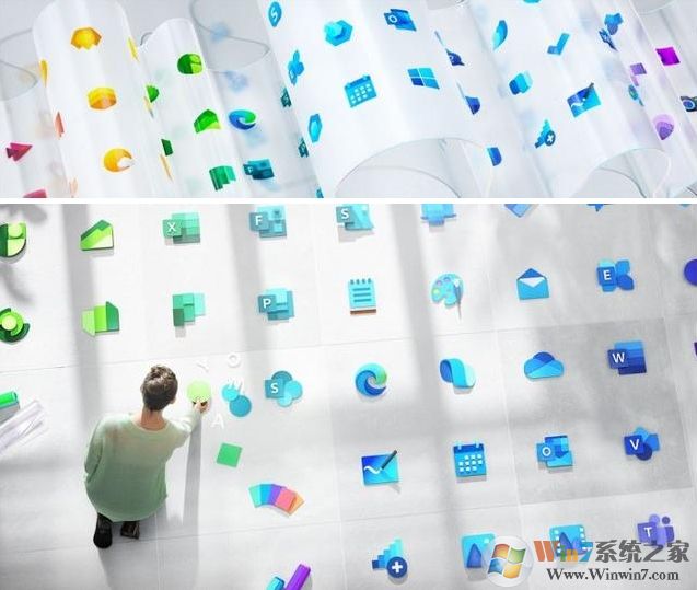 微軟即將更新Win10圖標,100多款應用圖標調整煥然一新！