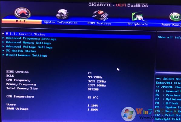 技嘉BIOS中英文對照表(超詳細中英文圖片)