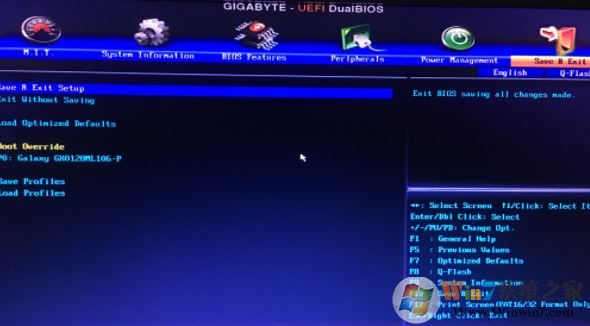 技嘉BIOS中英文對照表(超詳細中英文圖片)