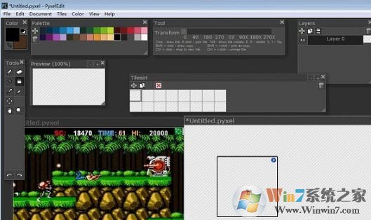 像素畫生成器下載_PyxelEdit 像素畫生成器V0.2.22c 綠色免費版