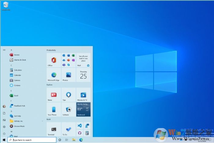 Win10新版開始菜單發(fā)布:刪除動態(tài)磁貼換成主題感知磁貼