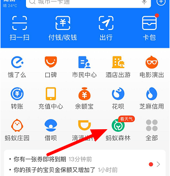 支付寶怎樣隱藏螞蟻莊園？支付寶隱藏螞蟻莊園設(shè)置方法