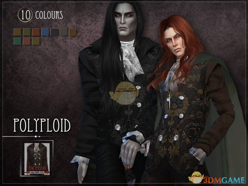 模擬人生4吸血鬼伯爵服裝MOD v2.0最新版