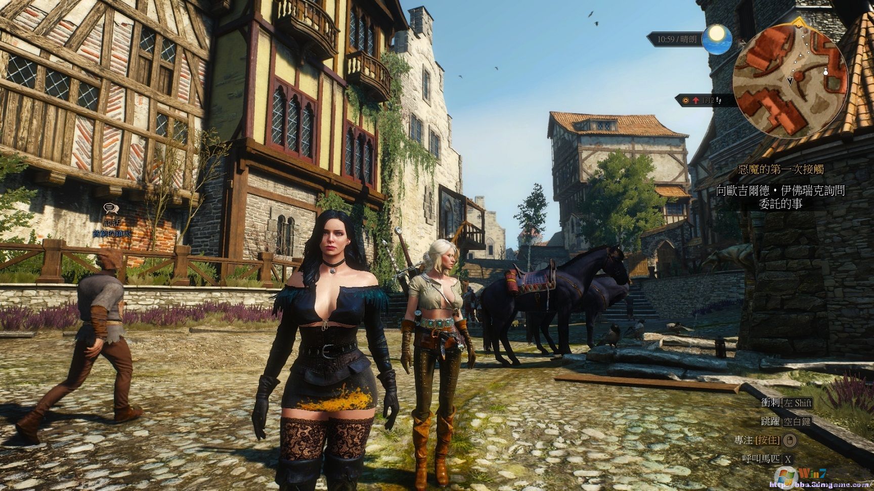 巫師3:狂獵控制臺(tái)召喚同伴MOD綠色版