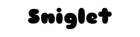 可愛圓潤字體(sniglet) V1.0 綠色版