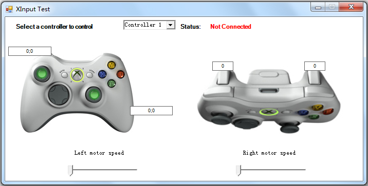 XinputTest(完美模擬360手柄) V3.0 綠色版