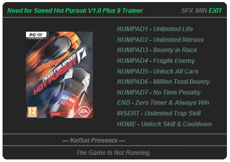 極品飛車14修改器 V1.0 綠色版