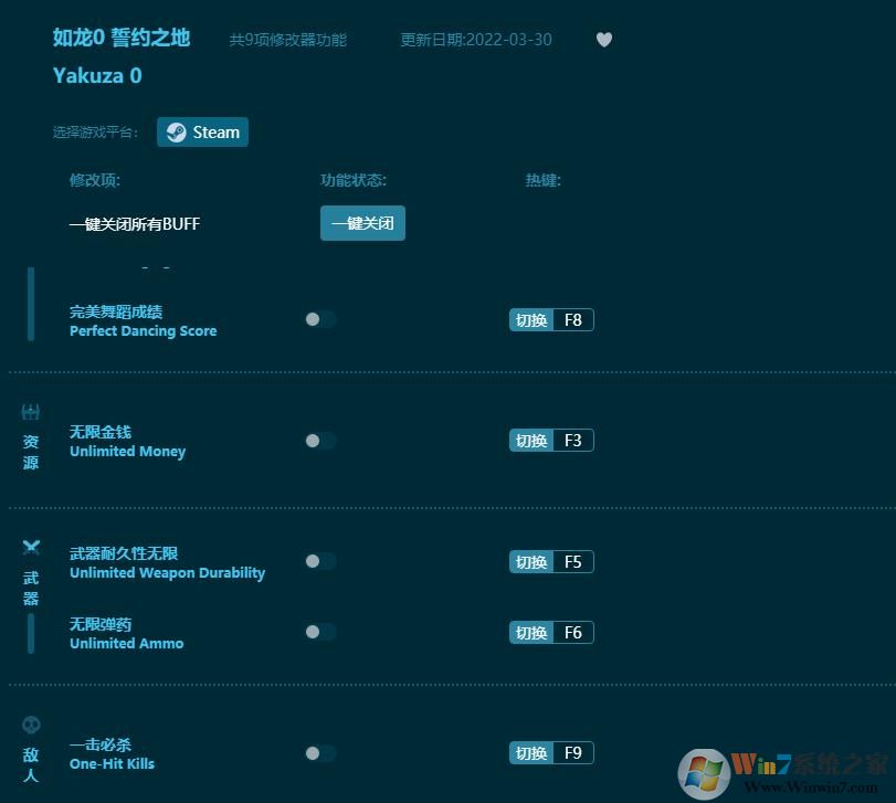 如龍0誓約之地修改器