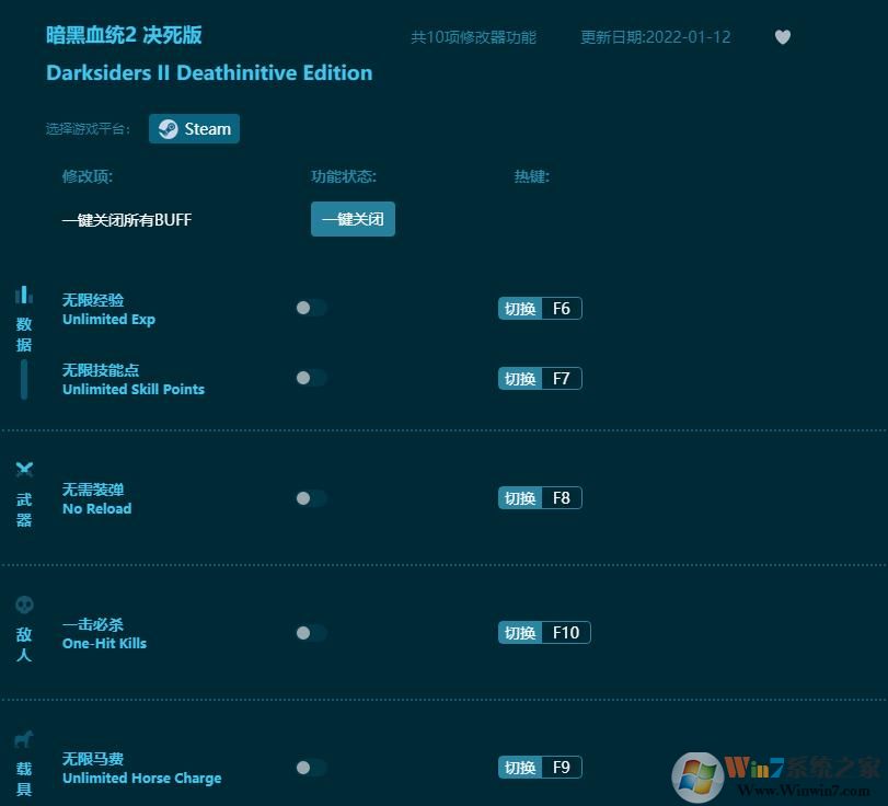 暗黑血統(tǒng)2決死版十項修改器