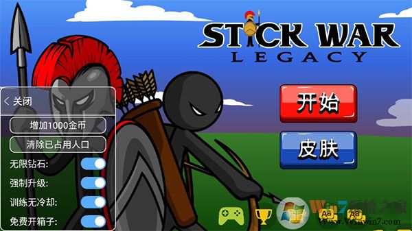 火柴人戰(zhàn)爭(zhēng)遺產(chǎn)無限鉆石版破解版