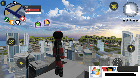 火柴人繩索英雄1下載安裝 火柴人繩索英雄中文版下載