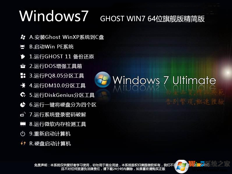 Win7精簡版下載2024|WIN7 64位旗艦版精簡版本V24.02(極速帶USB3.0驅(qū)動版)