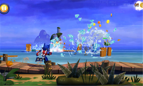 憤怒的小鳥(niǎo)變形金剛無(wú)限鉆石版