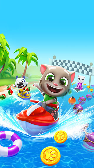 湯姆貓的摩托艇(附攻略)