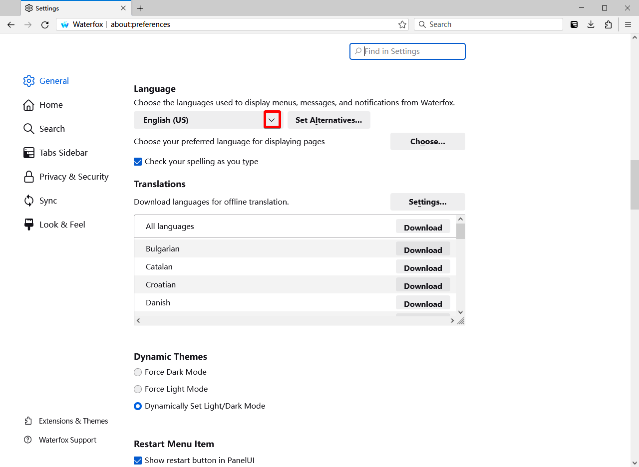 waterfox(水狐瀏覽器)最新版