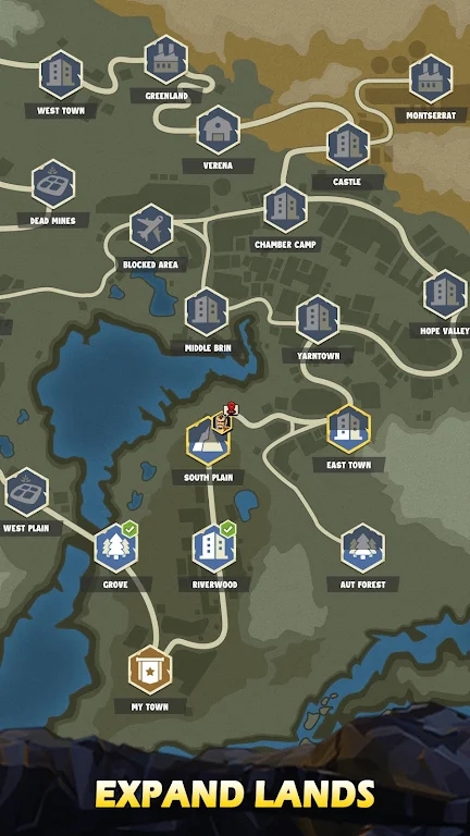 城鎮(zhèn)生存無(wú)限金幣版