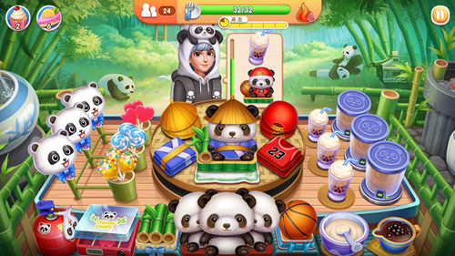 風味美食街游戲