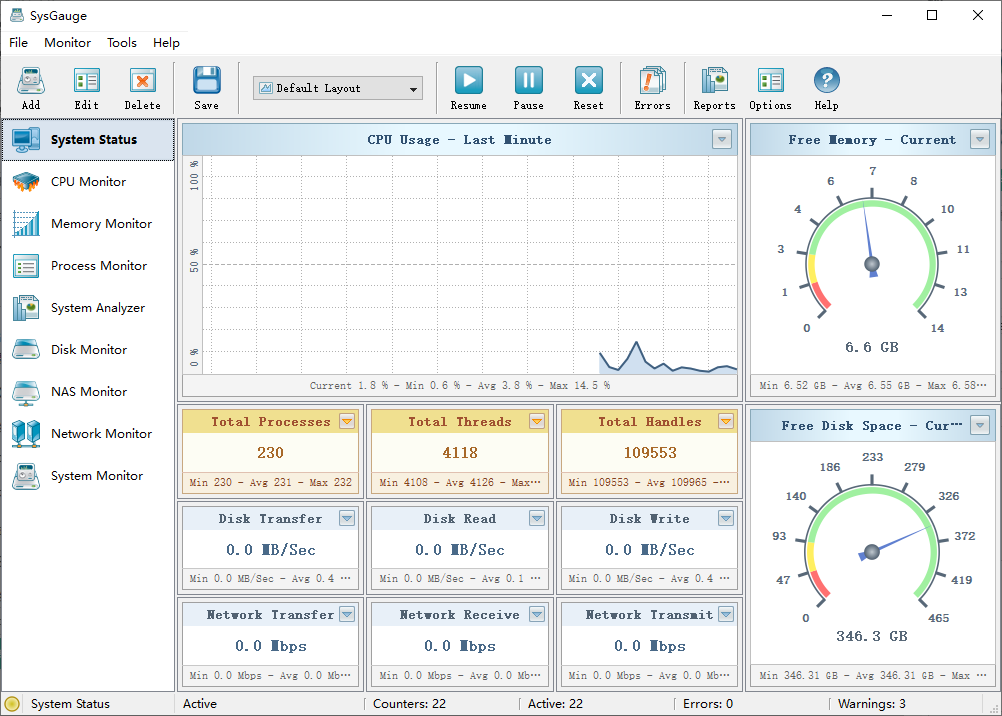 SysGauge(硬件監(jiān)測)