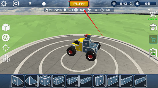 沙盒汽車工藝模擬器Block Tech Sandbox