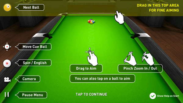 真實(shí)臺(tái)球3D手游攻略5