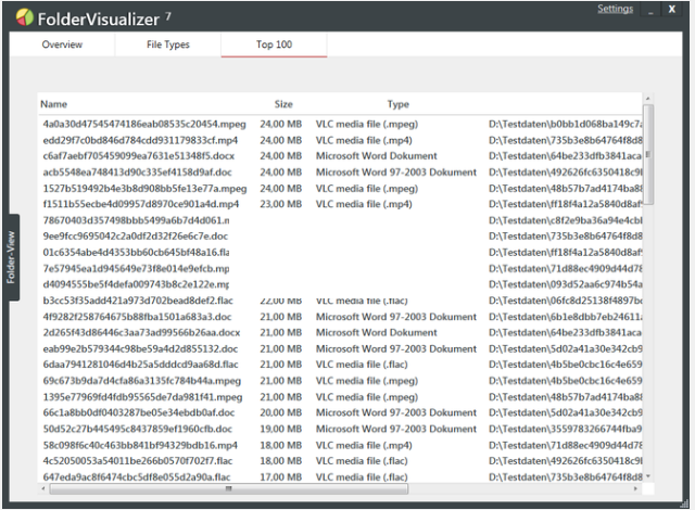 FolderVisualizer(硬盤空間分析工具)