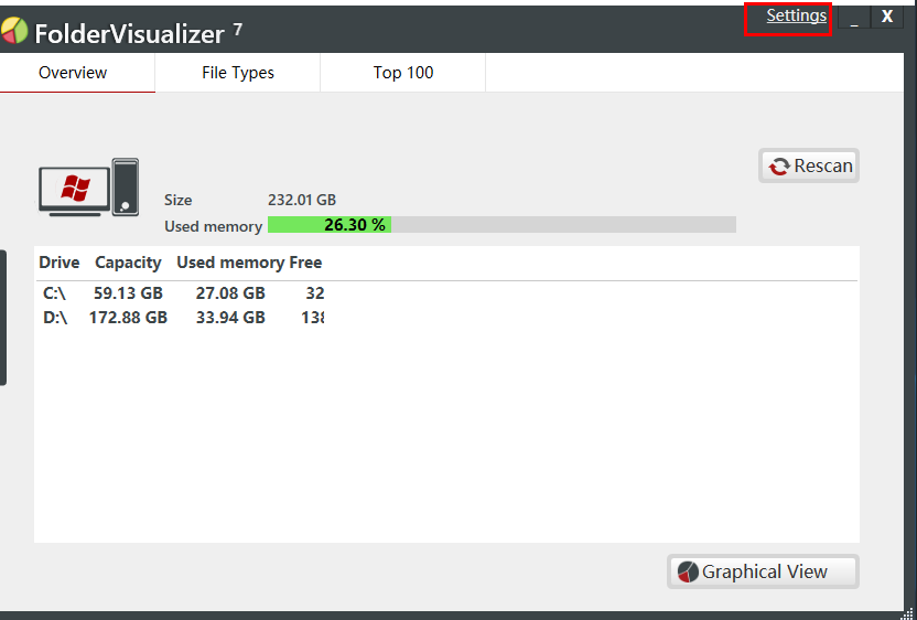 FolderVisualizer(硬盤空間分析工具)