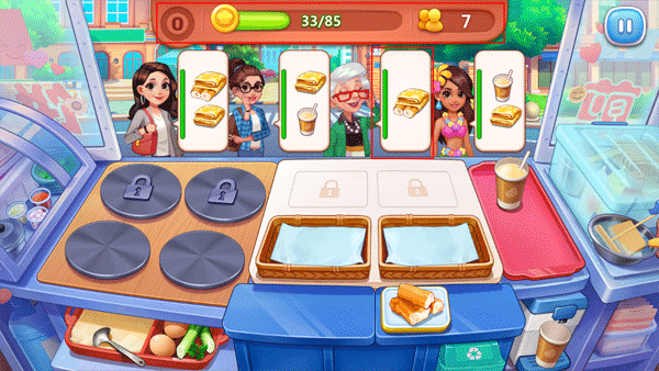 餐廳升級(jí)攻略截圖2