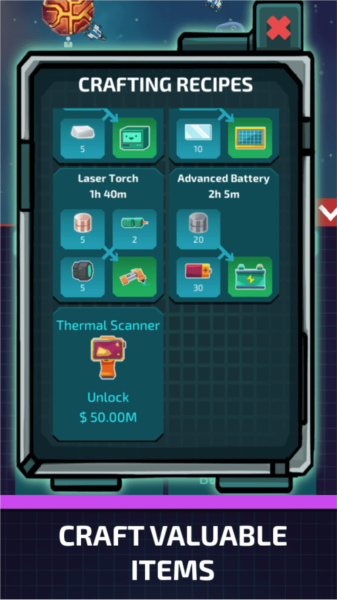 閑置星球礦工單機(jī)版