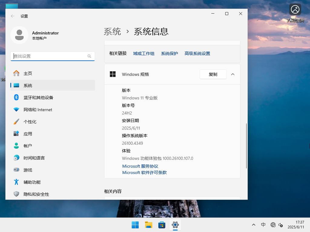 系統(tǒng)之家Windows11 24H2專業(yè)版 