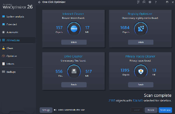 Ashampoo WinOptimizer