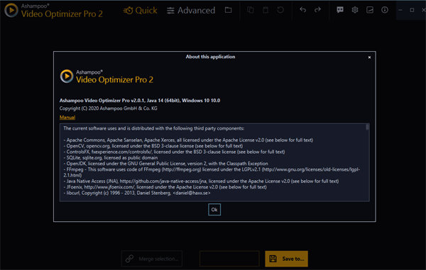 Ashampoo Video Optimizer Pro(視頻處理軟件)