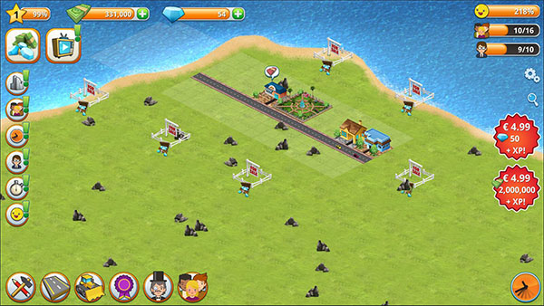 鄉(xiāng)村城市模擬島嶼