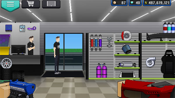 像素賽車手(Pixel Car Racer)