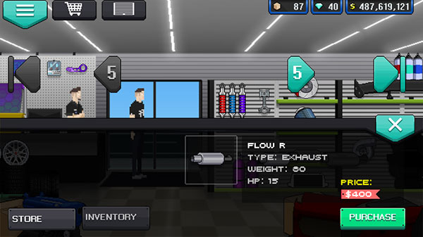 像素賽車手(Pixel Car Racer)