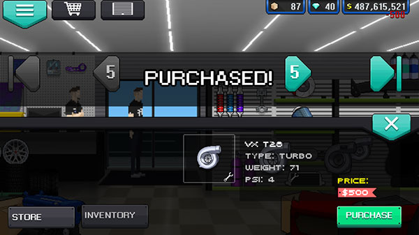 像素賽車手(Pixel Car Racer)