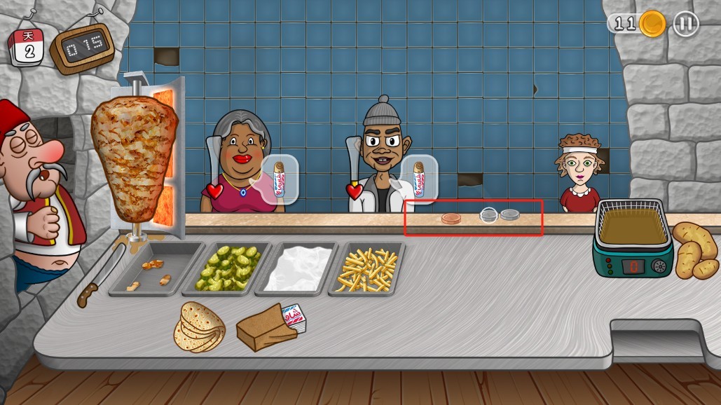 沙威瑪卷餅無限金幣版