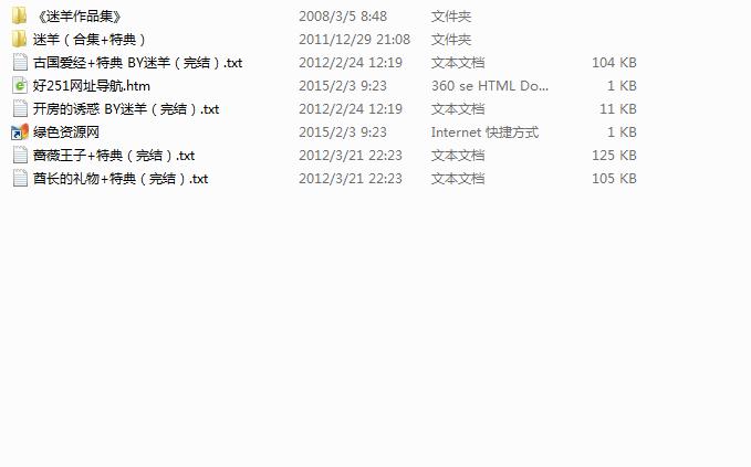迷羊小說(shuō)合集下載txt版52本