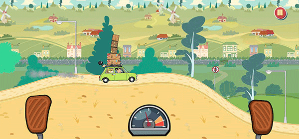 憨豆先生送快遞游戲