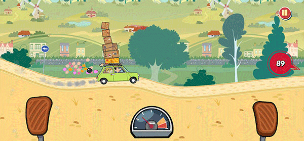 憨豆先生送快遞游戲