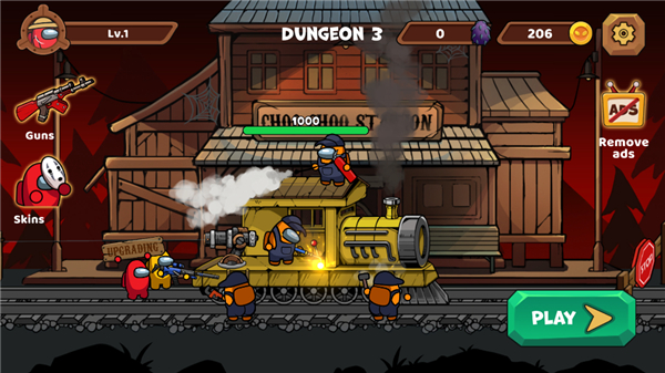 查爾斯小火車生存射擊