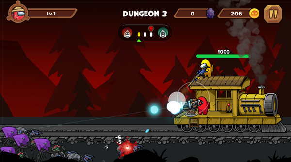 查爾斯小火車生存射擊