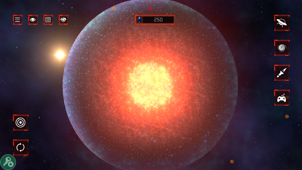 星球爆炸模擬器2D