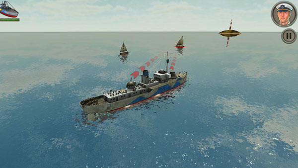 敵方水域潛艇與戰(zhàn)艦