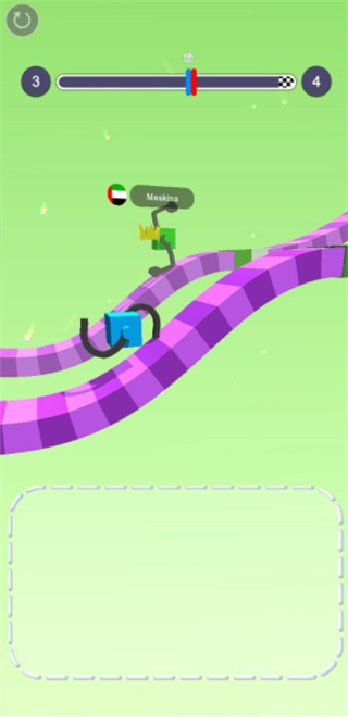 抖音畫腿攀登小游戲